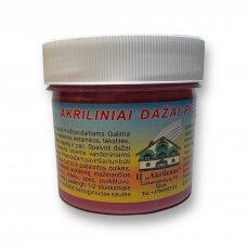 Akriliniai dažai- pigmentai "AKRILEN", šviesiai vyšninės sp., 120 ml