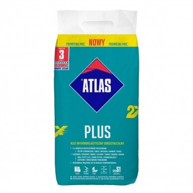 ATLAS PLUS NOWY, 10 kg, plytelių klijai