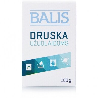 Druska užuolaidoms skalbti BALIS, 100g