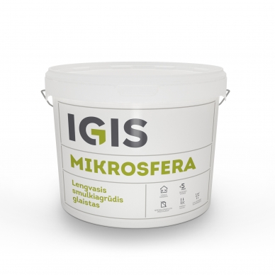 Glaistas Igis Mikrosfera, 9 l